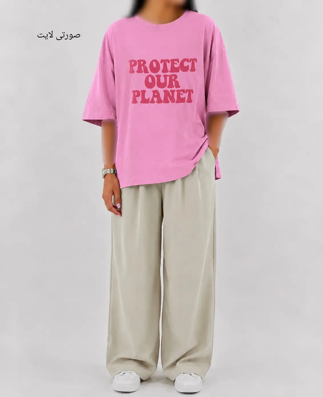 تیشرت باکسی PLANET